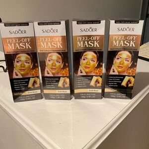 Sadoer Gold Peel-Off Mask Set of 4